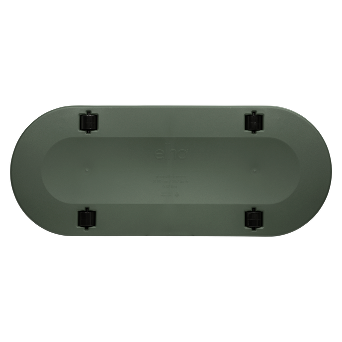 greenville terrace trough 80cm wheels blad groen